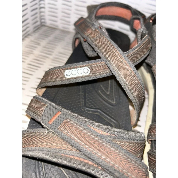 Ecco Powered By Receptor Technology Hiking Outdoor Brown Sandals EU 41 - Picture 4 of 8